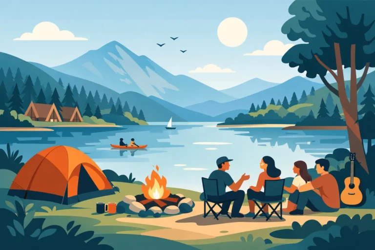 Camping Colibița pentru relaxare și grupuri