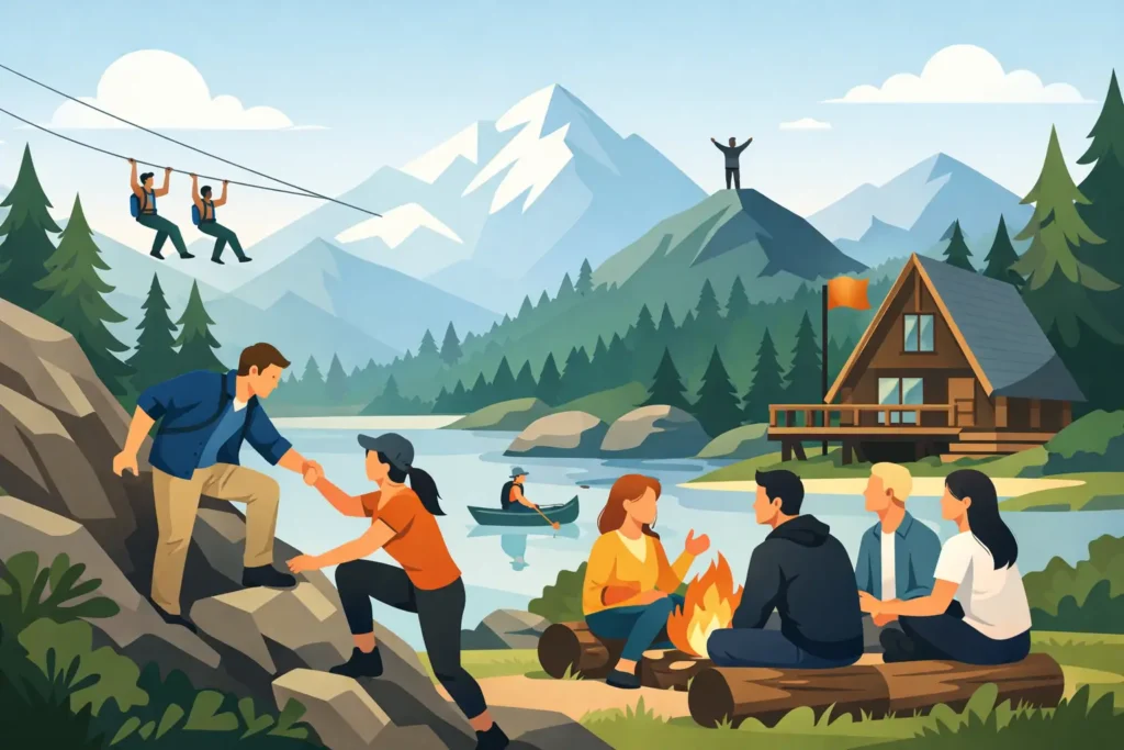 Cum organizezi teambuilding la munte corect