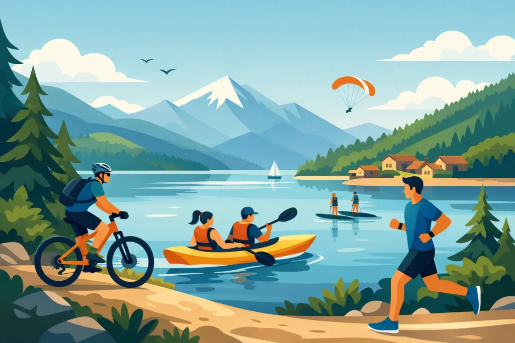 Sejur activ pentru sportivi la Colibița