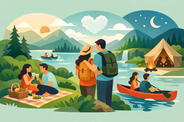 9 idei de weekend romantic în natură